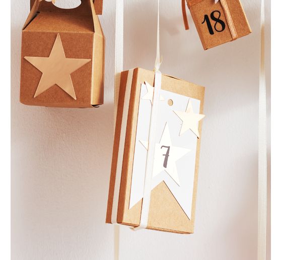 VBS Streichholzschachteln "Kraftpapier", 5 cm