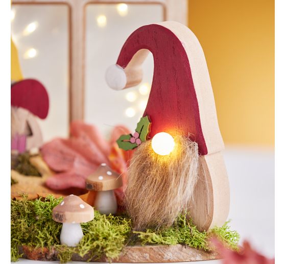 VBS Wichtel mit LED Nase, 3-tlg.
