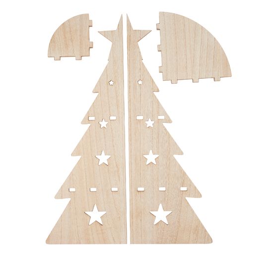 VBS Ecketagere "Weihnachtsbaum Pyramide"