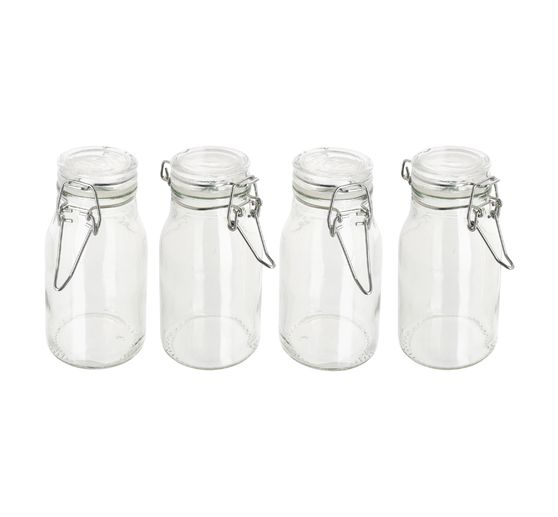 VBS Vorratsglas mit Bügelverschluß, 170 ml