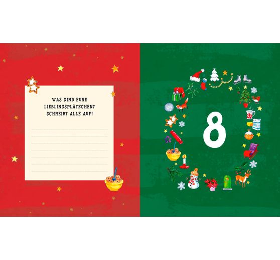 Buch "Mein Adventskalender-Buch : Winter-Weihnacht-Wichtelspaß"
