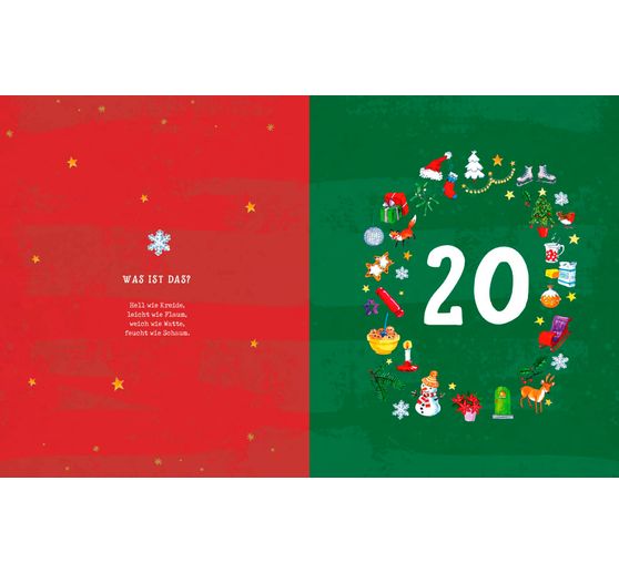 Buch "Mein Adventskalender-Buch : Winter-Weihnacht-Wichtelspaß"