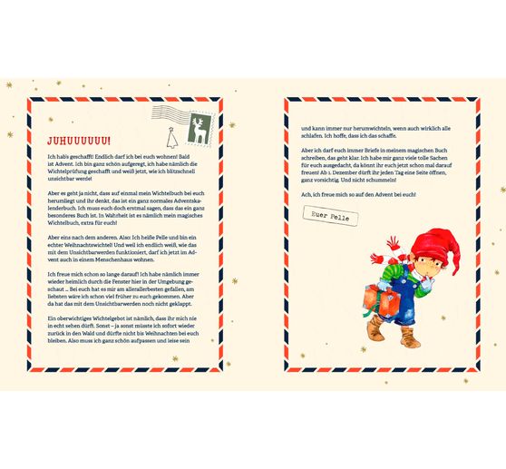 Buch "Mein Adventskalender-Buch : Winter-Weihnacht-Wichtelspaß"