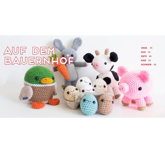 Book "Meine kunterbunte Amigurumi-Welt - super einfach 25 niedliche Figuren häkeln"