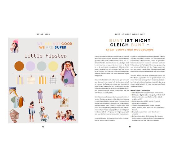 Buch "Little Hipster: Kinderkleidung nähen. Frech, wild, wunderbar!"