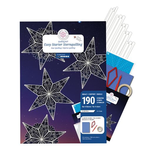 Easy Starter Quilling-Set "Stars"