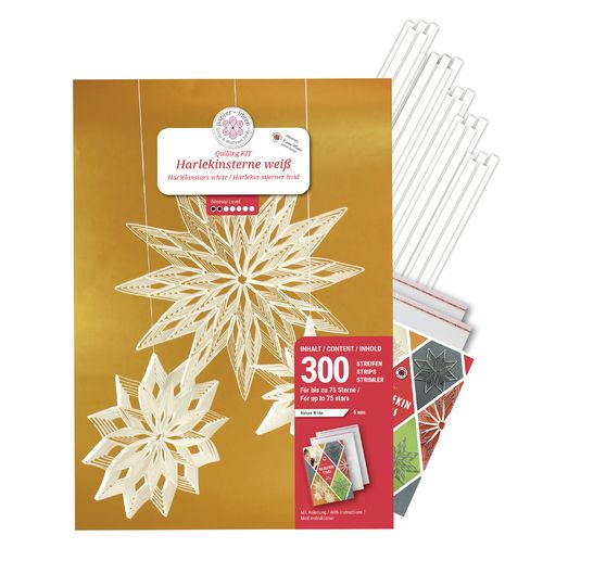 Quilling-Set "Harlekin Stars"