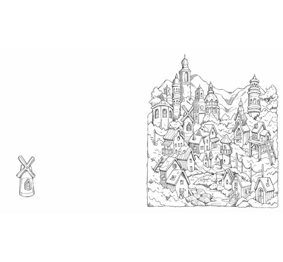 Buch "Meine Ausmalwelt: Wald und Natur"