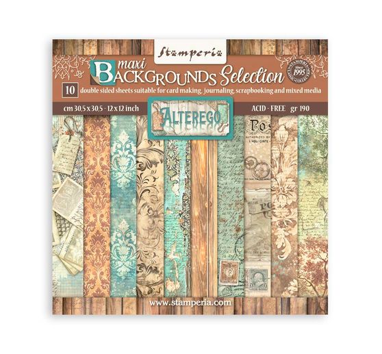 Scrapbook-Block "Alterego Backgrounds"