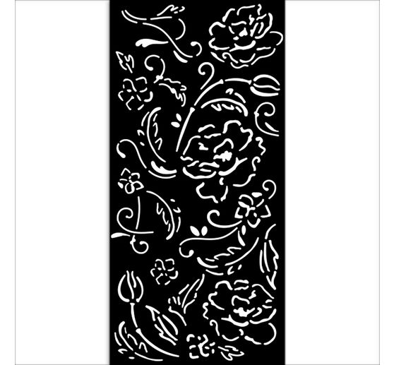 Schablone "Old Lace - Flowers"