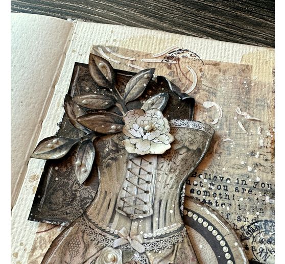 Schablone "Old Lace - Flowers"