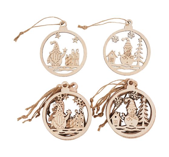 VBS Christmas pendant "Gnome and snowman"