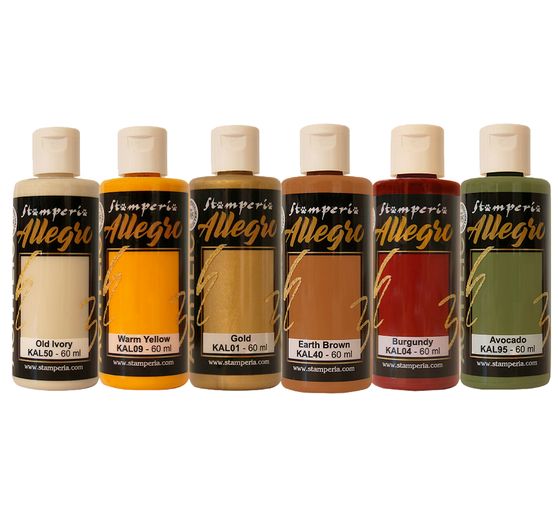 Stamperia Allegro Acrylic "Golden Harmony"