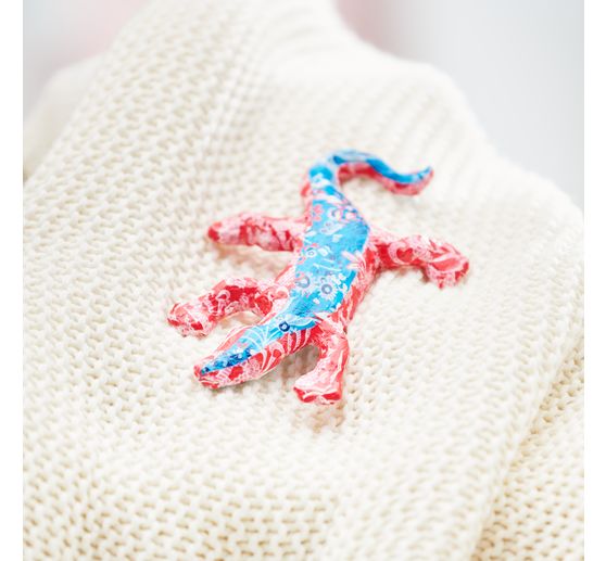 Salamander, Pappmaché
