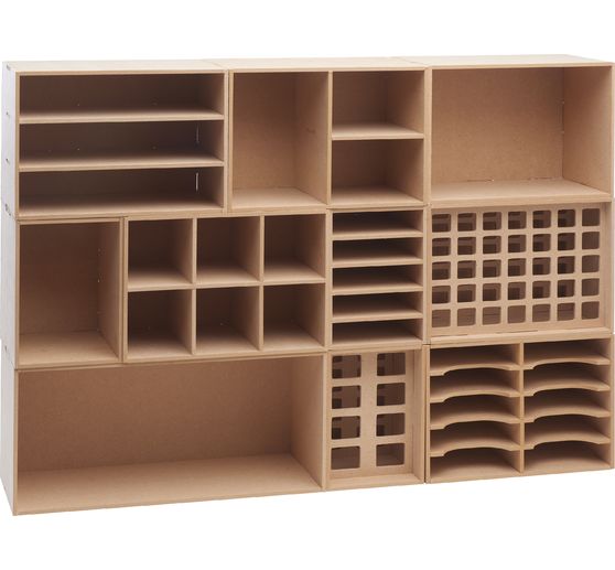 Flexio "Box", 5-teilig, MDF-Holz
