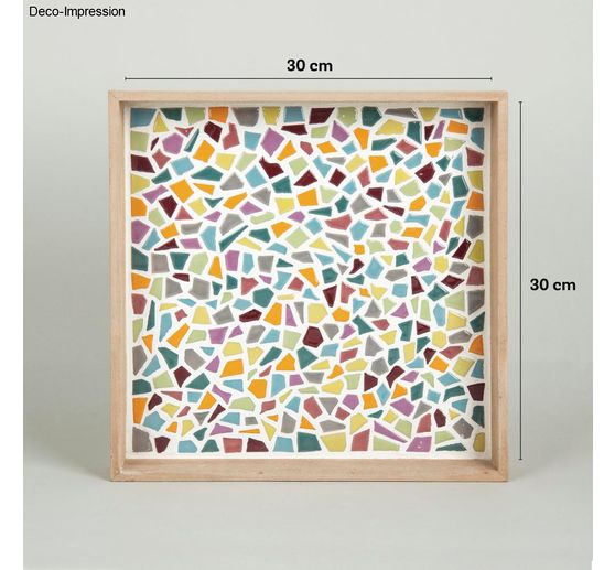 Fun Mosaik Ceramica "Regenbogenfarben"