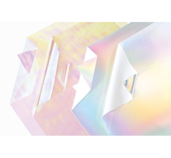 Paper and foil mix "Iridescent"