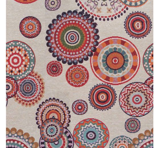 Gobelin-Stoff "Mandalas"