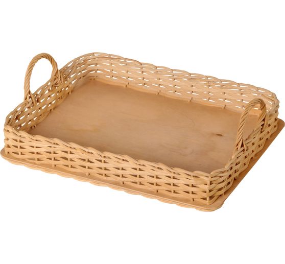 VBS Bastelset Peddigrohr "Tablett"