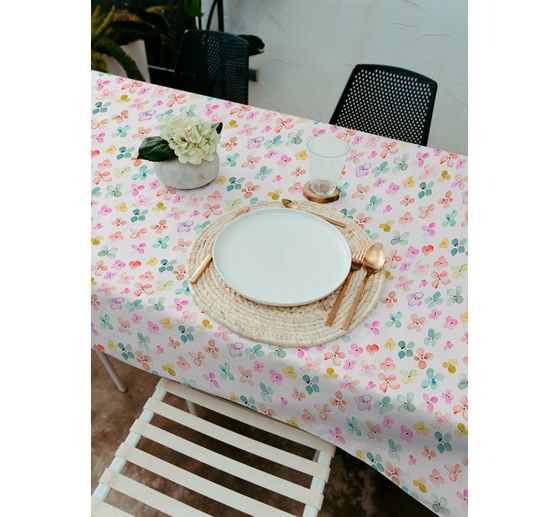Baumwoll-Stoff "Fiesta", Acryl beschichtet