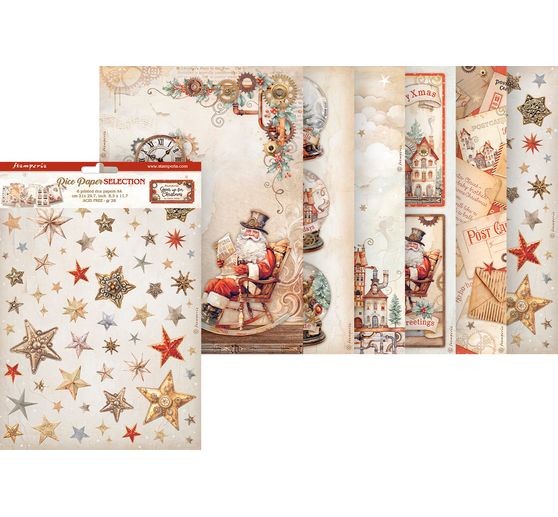 Motif straw silk assortment "Gear up for Christmas"