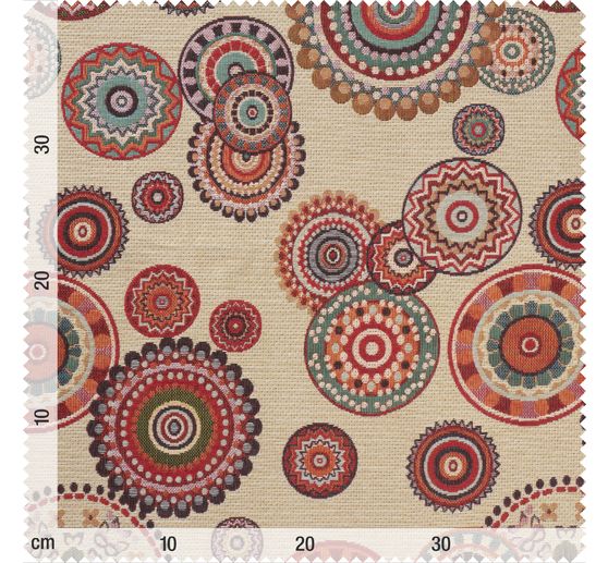 Gobelin-Stoff "Mandalas"