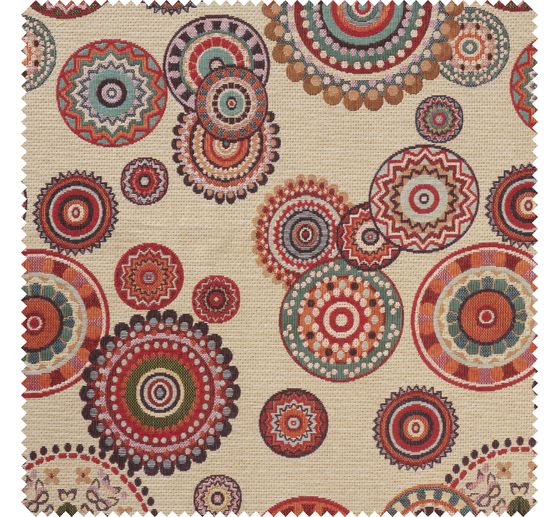 Gobelin-Stoff "Mandalas"