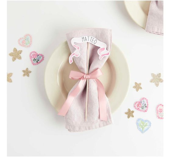 Bastelpapier-Block "La Vie En Rose"