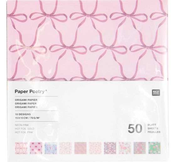 Faltblätter "La Vie En Rose"