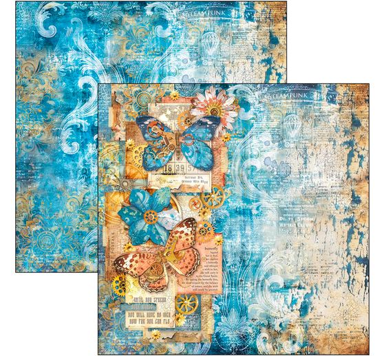 Scrapbook-Papier "Esprit de Voyage"
