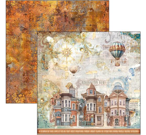 Scrapbook-Papier "Esprit de Voyage"