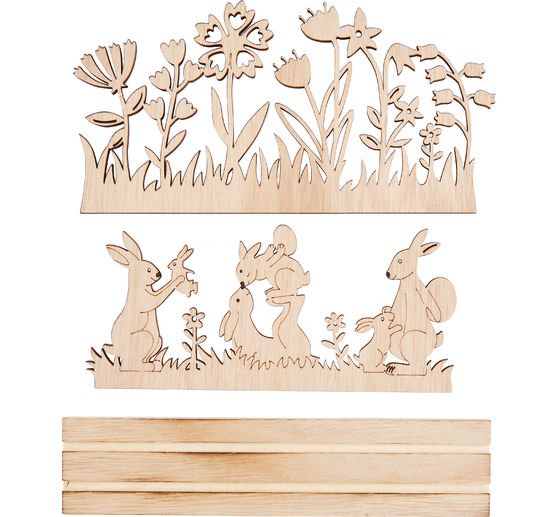 VBS Holz-Steckmotiv "Osterfreude"