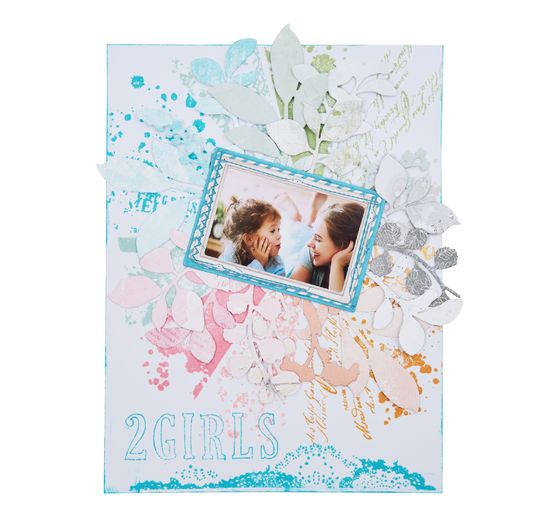 Sizzix Framelits Stanzschablone by 49 and Market "Fine Stems 02"