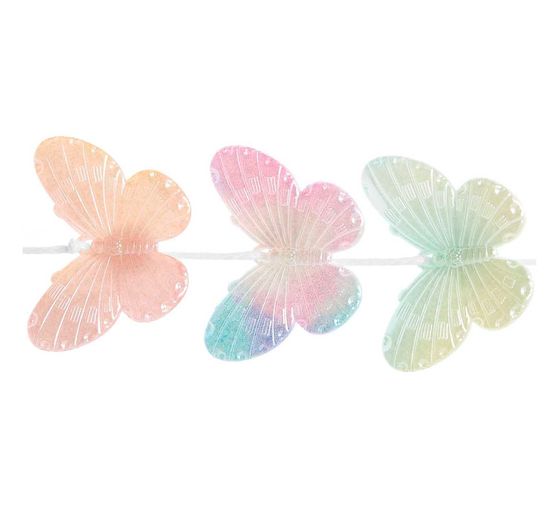 itoshii Perlen-Set "Schmetterlinge", Rainbow Pearl Mix