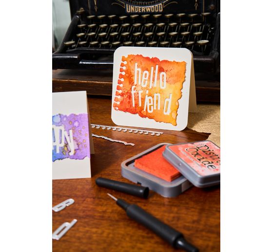 Sizzix Thinlits Stanzschablone "Vault Edges by Tim Holtz"