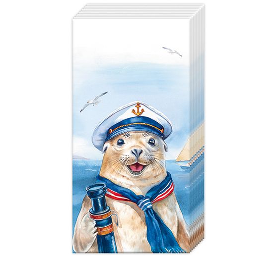 Papiertaschentücher "Captain Charlie"