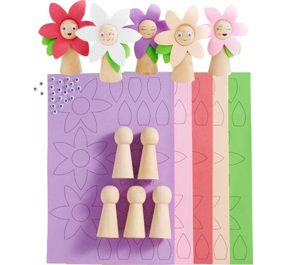 VBS Bastelset "Frühlings-Blümchen"