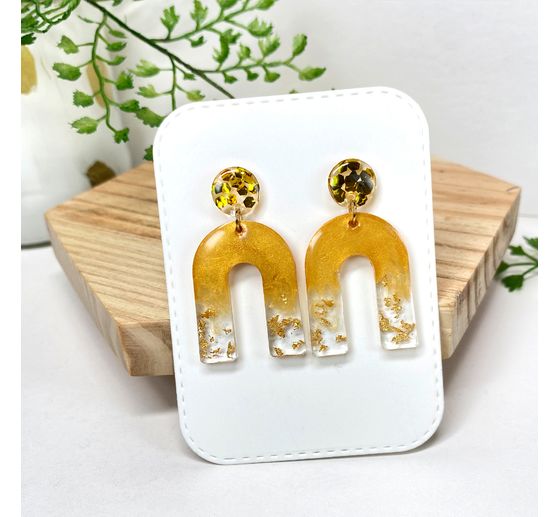 Gold Silber Partikelmix, 9 Tiegel