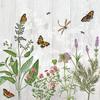 Serviette "Kräutergarten für Insekten"