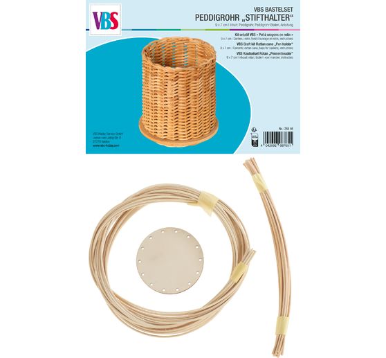 VBS Bastelset Peddigrohr "Stiftehalter"