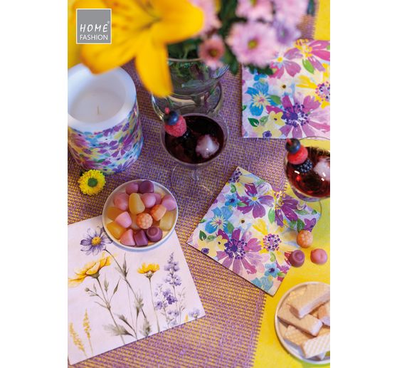 Serviette "Blüten Mix"