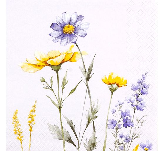 Serviette "Blüten Mix"