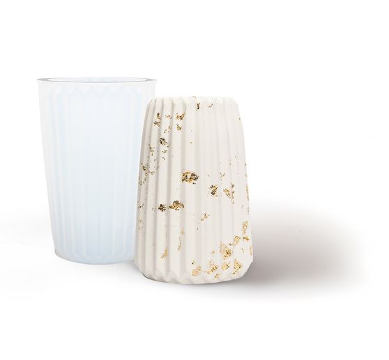 Silikon Gießform "Blumenvase"