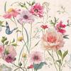 Serviette "Wildblumen"