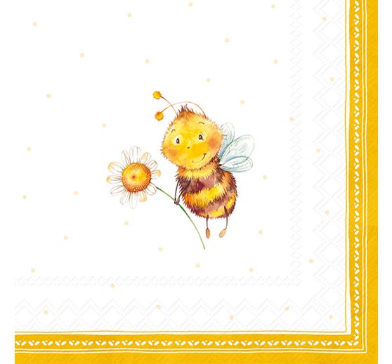 Serviette "Mr. & Mrs. Bee"