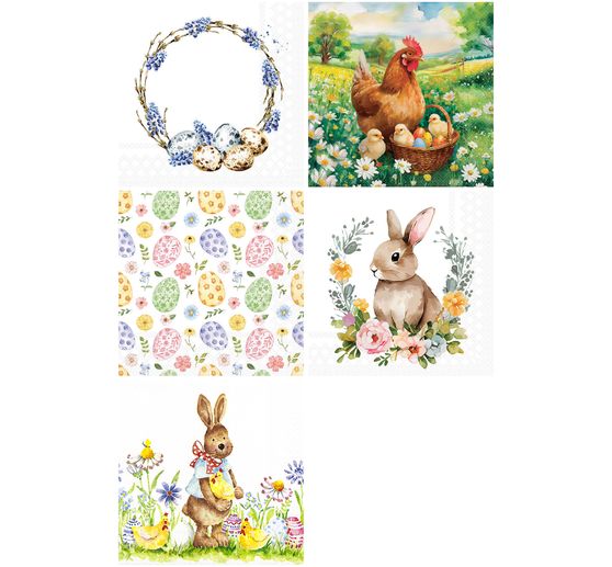 VBS Servietten-Set "Easter Time"