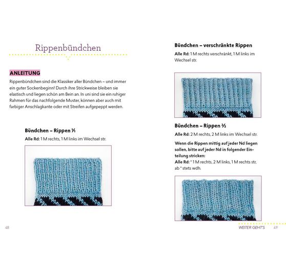 Buch "Auf die Socke, fertig, los! Die kleine Strickschule für unterwegs"