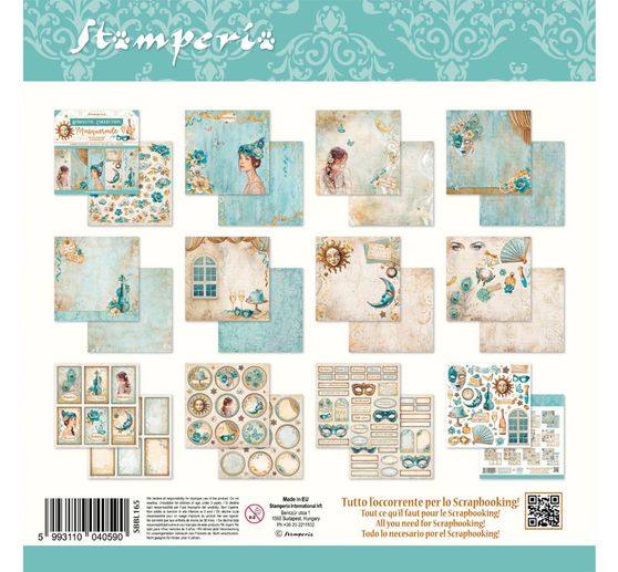 Scrapbook-Block "Masquerade"