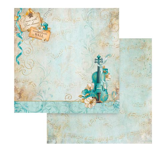 Scrapbook-Block "Masquerade"