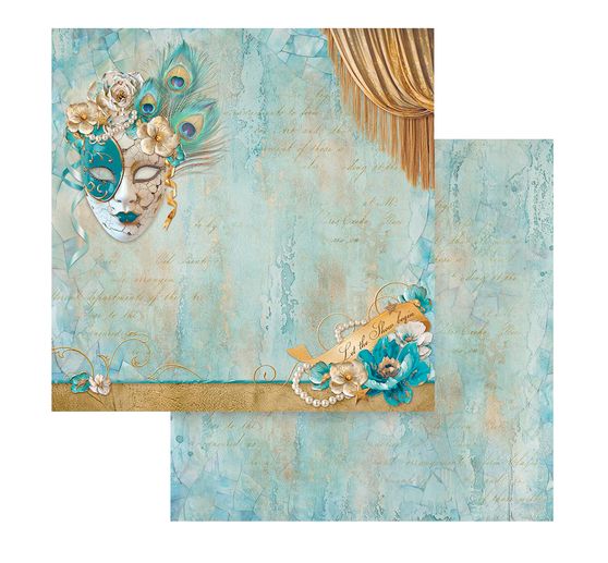 Scrapbook-Block "Masquerade"